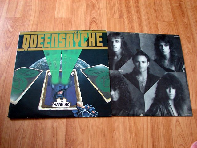 QUEENSRYCHE THE WARNING VINYL LP RECORD