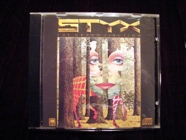 STYX THE GRAND ILLUSION CD