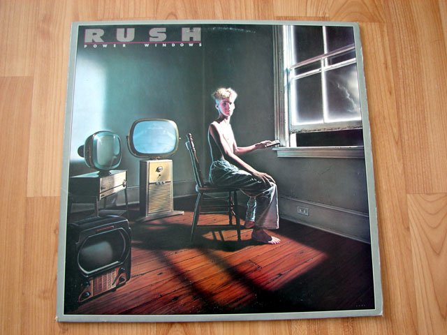 RUSH POWER WINDOWS VINYL LP RECORD