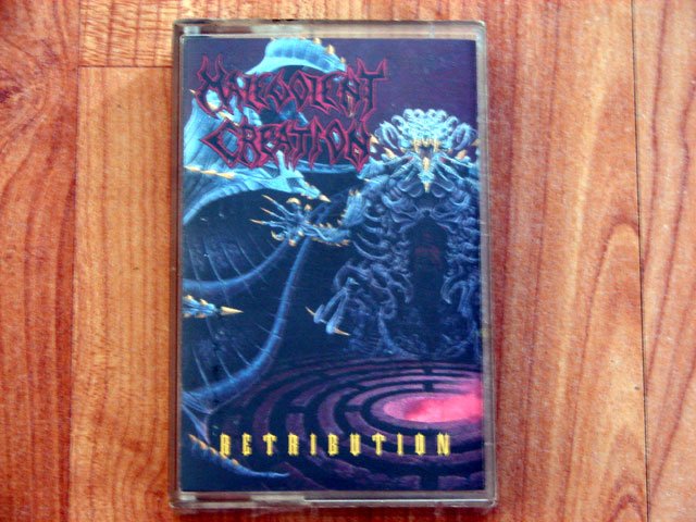 MALEVOLENT CREATION RETRIBUTION TAPE
