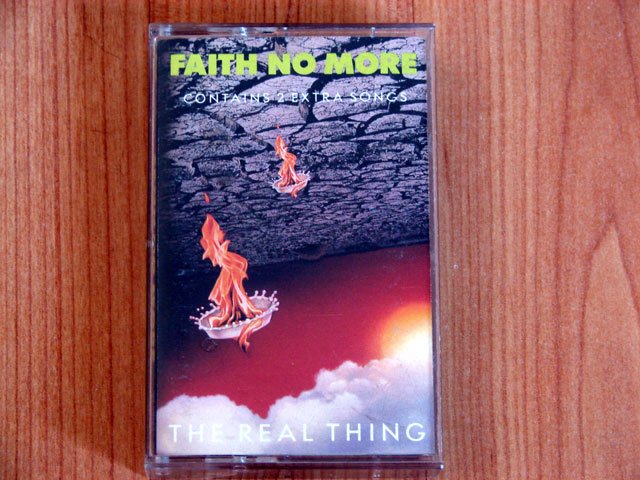 FAITH NO MORE THE REAL THING TAPE