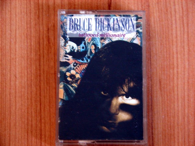 BRUCE DICKINSON TATTOOED MILLIONAIRE TAPE