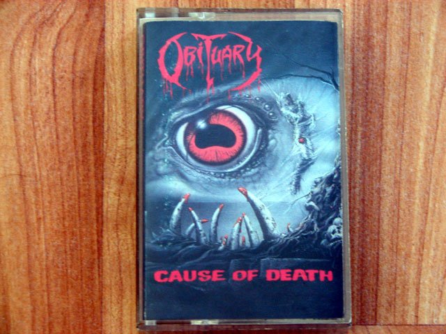 OBITUARY CAUSE OF DEATH TAPE