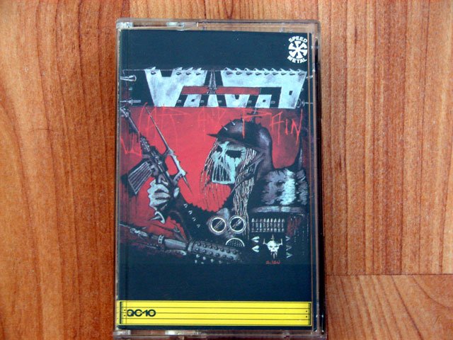 VOIVOD WAR AND PAIN TAPE