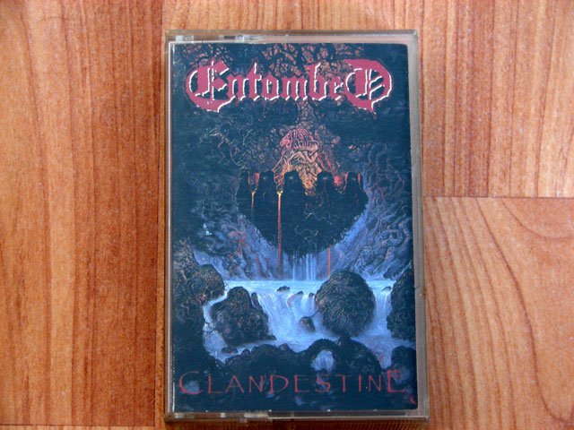 ENTOMBED CLANDESTINE TAPE