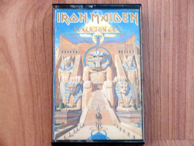 IRON MAIDEN POWERSLAVE TAPE
