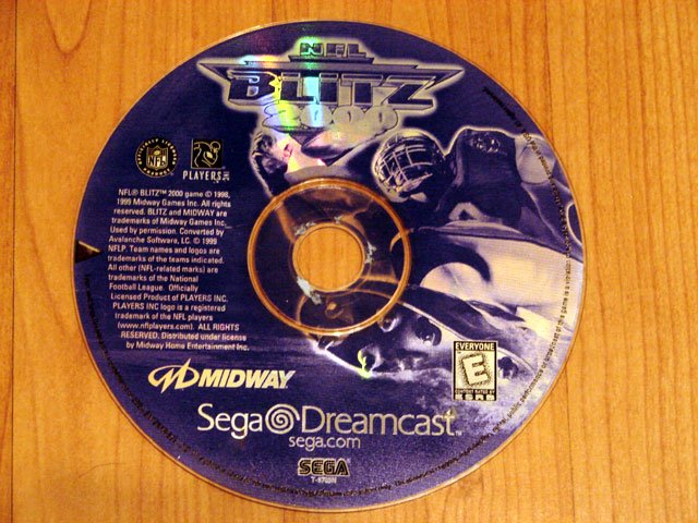 SEGA Dreamcast NFL Blitz 2000 Game