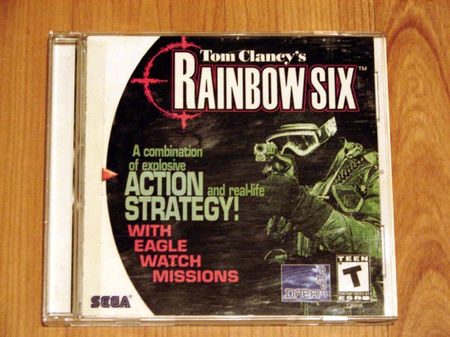 SEGA Dreamcast Rainbow Six Game