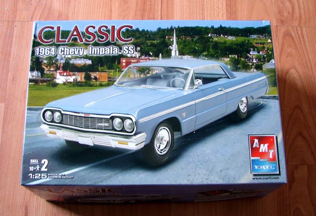 1964 CHEVY IMPALA SS MODEL KIT AMT / ERTL 64