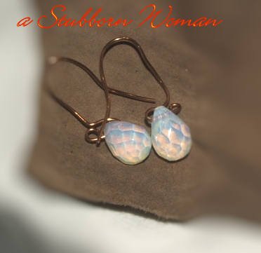 Copper and Opalite Wigglies