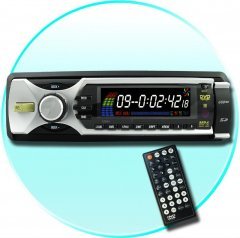 Super Sound 1-Din Car Audio + Video System - 52Wx4 Output