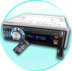 Car CD DVD Player 1-Din - Music And Movie Entertainment