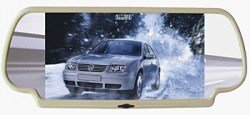 Rear View Mirror Monitor, 7 inches, TFT LCD Panel, Apply to VCD/DVD/TV/GPS