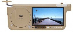 8.5 inches Sun Visor Monitor, FM, Built-in DVD player, Built-in Speakers & Headphone Outlet