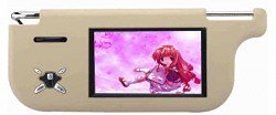 7 inches Sun Visor Monitor, TFT LCD Screen, PAL/NTSC System