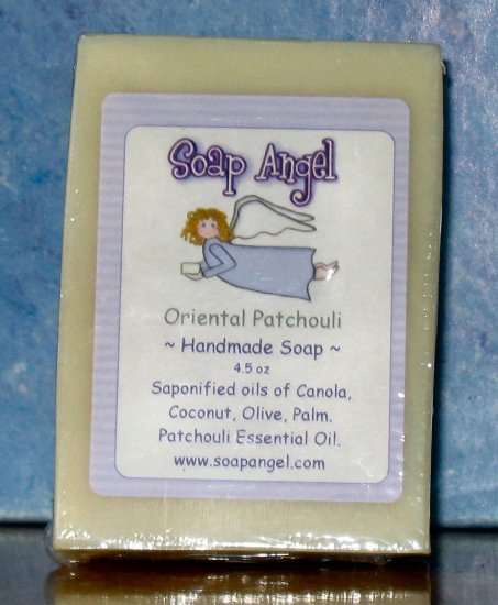 Natural Handmade Oriental Patchouli Soap 4.5oz