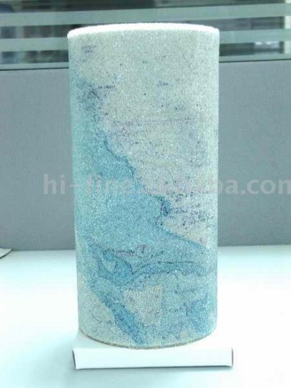 Elegant Blue Candle