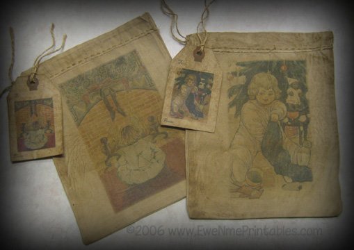 Muslin Gift Bags E-Pattern EC