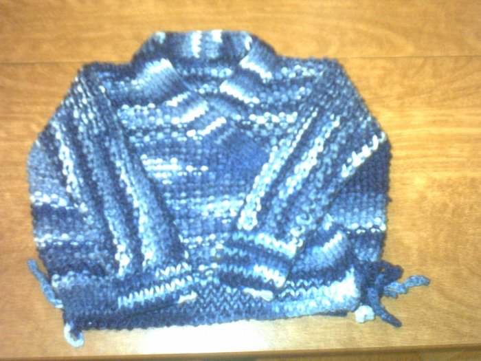 Knited surplus sweater 0-6months