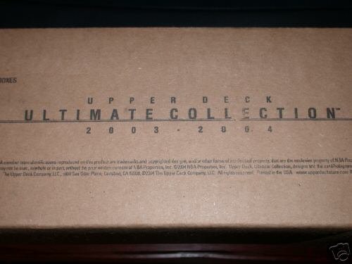 2003/04 Upper Deck Ultimate Collection Basketball Box
