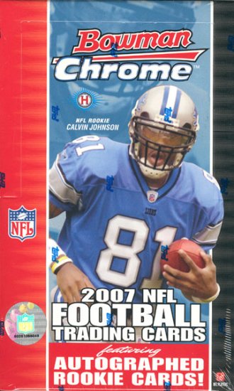 2007 Bowman Chrome Football Hobby Box