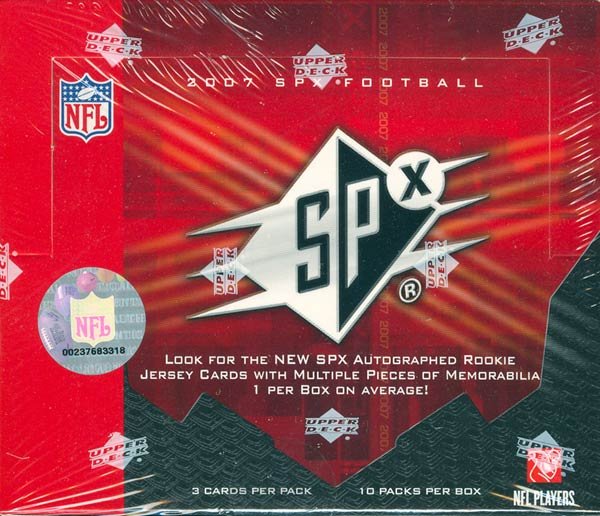2007 Upper Deck SPx Football Hobby Box