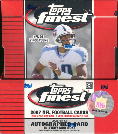 2007 Topps Finest Football Hobby Box