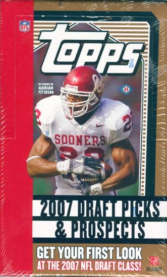 2007 Topps Draft Picks & Prospects Football Hobby Box