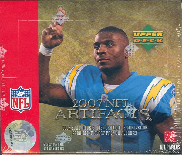 2007 Upper Deck Artifacts Football Hobby Box