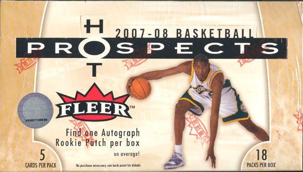 2007/08 Fleer Hot Prospects Basketball Hobby Box