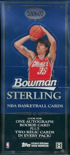 2006/07 Bowman Sterling Basketball Hobby Box