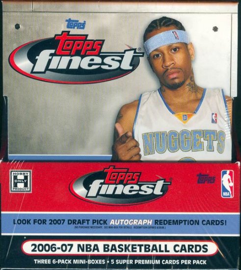 2006/07 Topps Finest Basketball Hobby Box