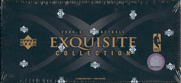 2006/07 Upper Deck Exquisite Collection Basketball Hobby Box