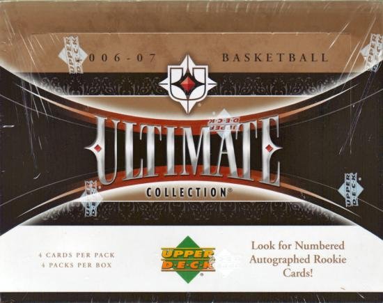 2006/07 Upper Deck Ultimate Collection Basketball Hobby Box