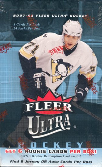 2007/08 Fleer Ultra Hockey Hobby Box