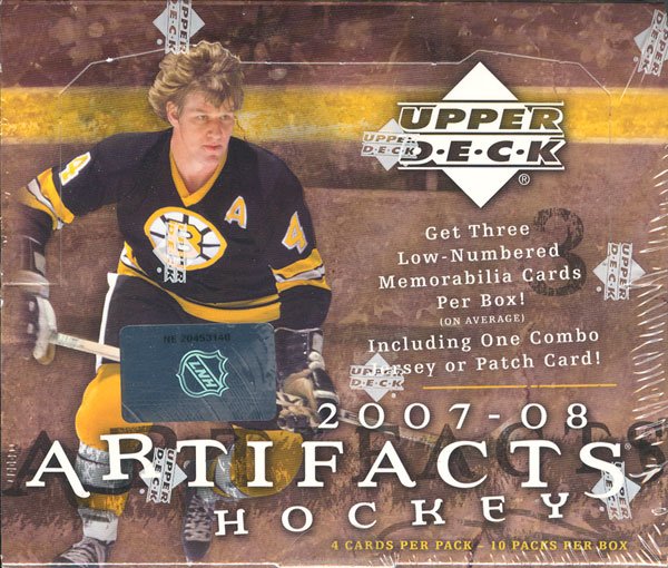 2007/08 Upper Deck Artifacts Hockey Hobby Box