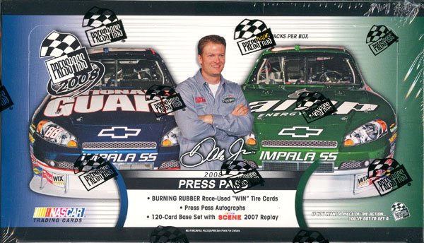 2008 Press Pass Nascar Racing Hobby Box