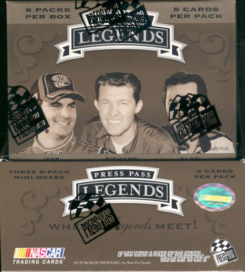 2007 Press Pass Legends Racing Hobby Box