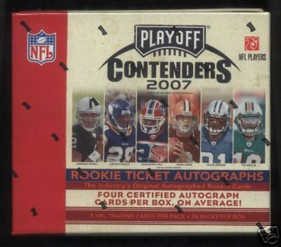 2007 Playoff Contenders Football Hobby Box