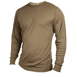 Doug Hoschek Long Sleeve FR Tee Shirt S M L XL Fire Resistant Military Green or Tan