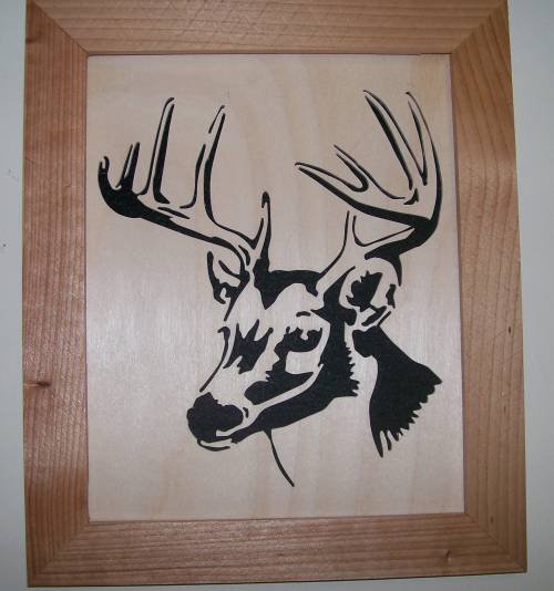 Whitetail Deer1 Scroll Saw Picture