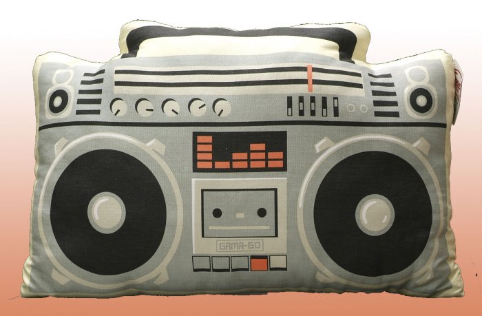 GAMA-GO BOOM-BOX PILLOW