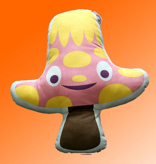 GAMA-GO MUSHROOM PILLOW