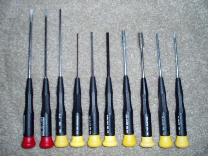 10 Craftsman General Screwdrivers Torx hex Allen Phillips