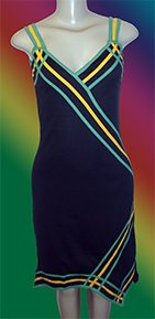 Dress - Black Jamaica Strap