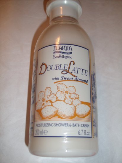 Elariia Double Latte with Sweet Almond Shower Cream 6.7oz