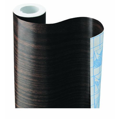 WALNUT WOOD CONTACT PAPER DRAWER SHELF LINER 9 FT