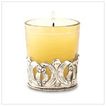 Iron Scroll Votive Holder