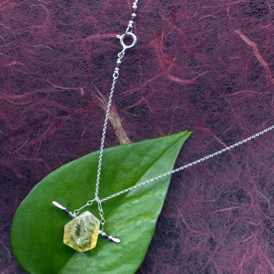 Citrine Stone Necklace