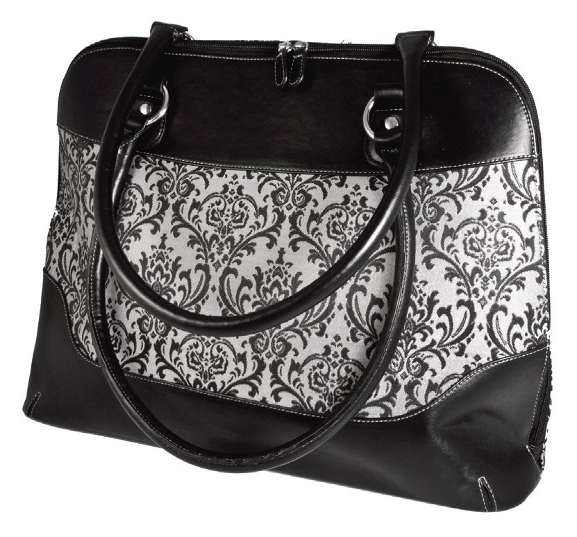 Classic Zip-Around Bag Viva Beads Inspired Handbag Leather Jacquard Purse